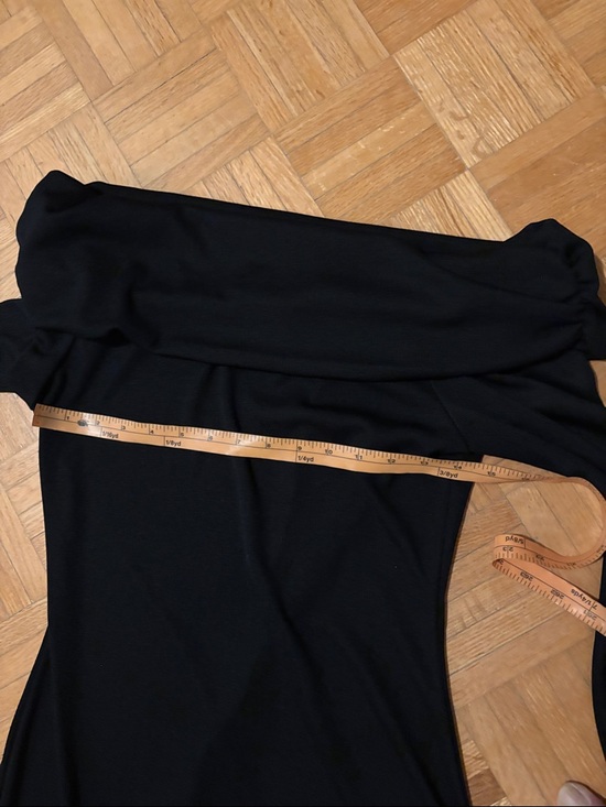 Club L London Off-Shoulder Black Maxi Dress NWOT - Picture 2 of 9